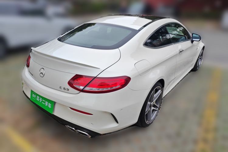 Used Mercedes-Benz C-Class AMG 2016 AMG C 63 Coupe Rear Right 45 Deg