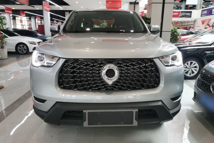 Used Great Wall Poer 2021 2.0T Commercial Version Automatic Diesel Two-Wheel Drive Elite Trim with Long Bed – GW4D20M Front