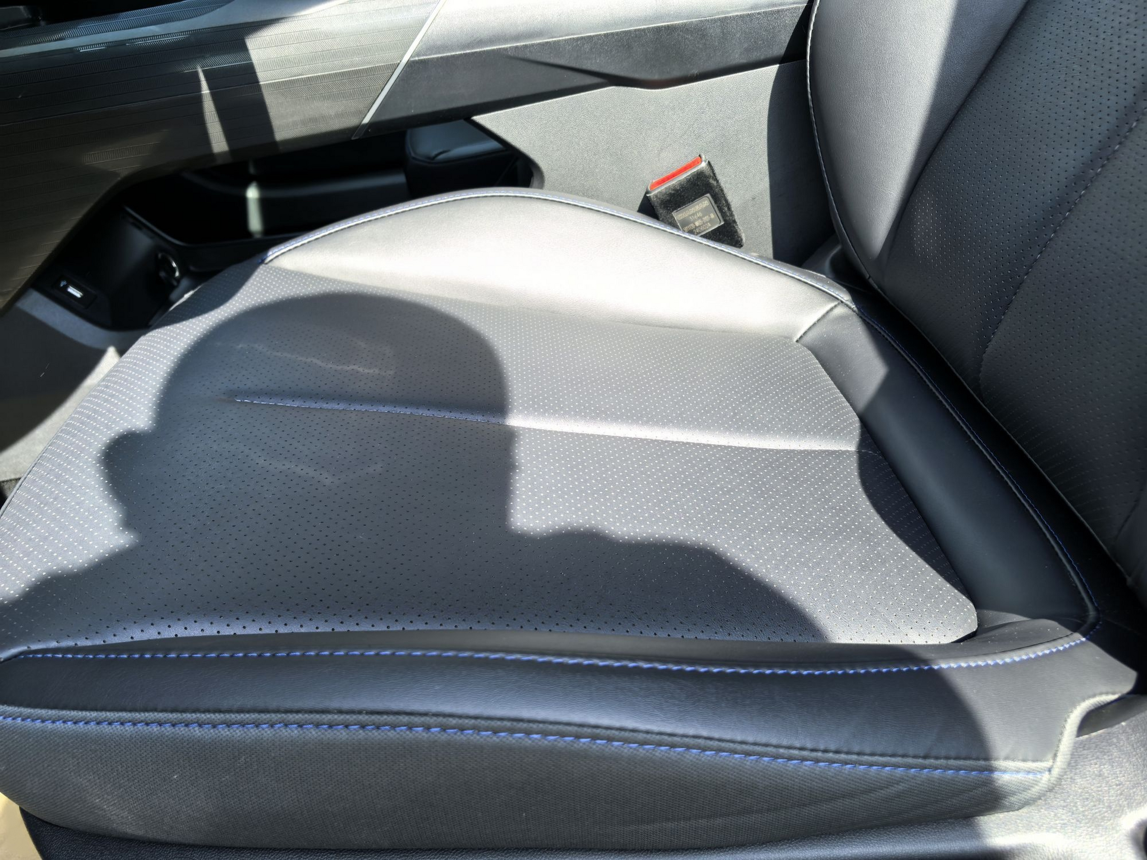 Avant de la voiture