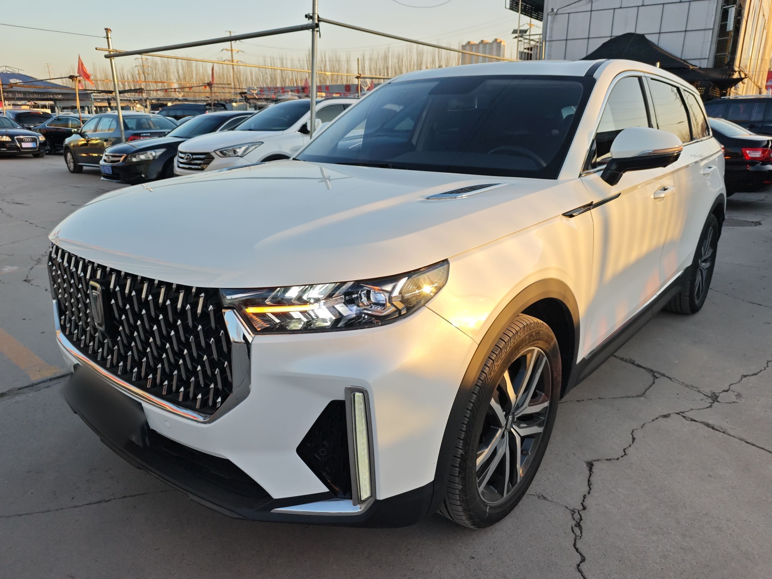 تحت مقدمة السيارة