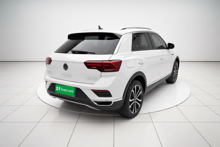 Used Volkswagen T-ROC 2021 280TSI DSG Two-Wheel Drive Comfort Connect Edition Rear Right 45 Deg