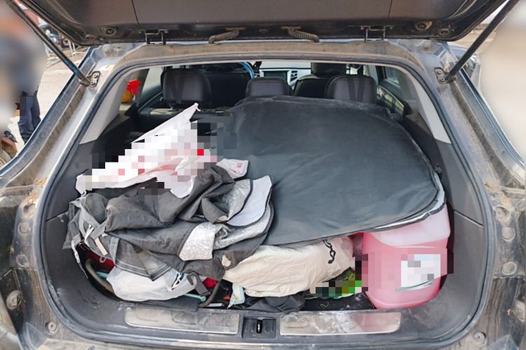 Used Zotye Domy X7 2017 1.8T DCT Luxury Model Trunk