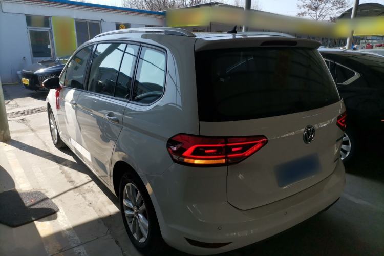 Used Volkswagen Touran 2018 Volkswagen Touran L 280TSI DSG Comfort Edition 7 Seats China V Emission Standard Rear Left 45 Deg