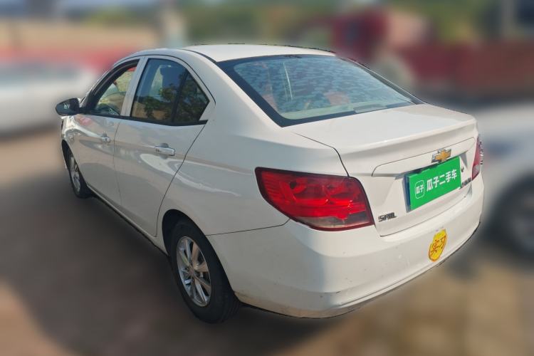 Used Chevrolet Sail 2016 Sail 3 1.3L Manual Comfort Sunroof Edition Rear Left 45 Deg