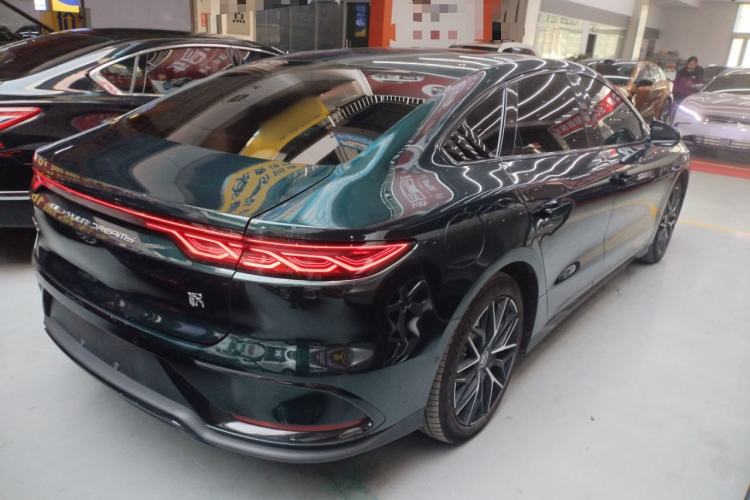 Used BYD Han 2022 EV 610 km All-Wheel-Drive Qianshan Cui Limited Edition
