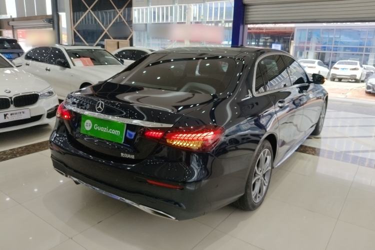Used Mercedes-Benz E-Class 2022 Revised E 300 L Sporty and Stylish Edition Rear Right 45 Deg