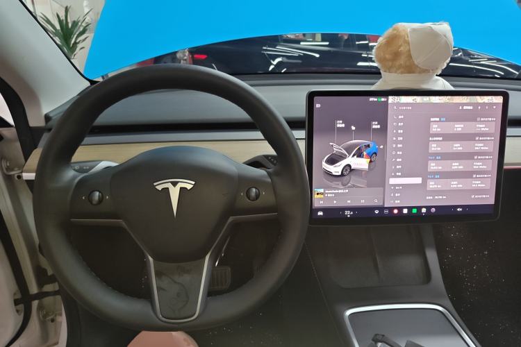 Used Tesla Model Y 2022 Revised Version Rear-Wheel Drive Center Console