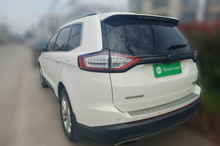 Used Ford Edge 2016 EcoBoost 245 Two-Wheel-Drive Titanium 7-Seater Rear Left 45 Deg