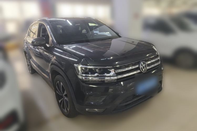 Used Volkswagen Tharu 2020 280TSI Two-Wheel Drive Luxury Edition China VI Standard Front Right 45 Deg