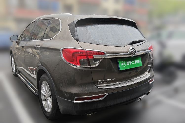 Used Buick Envision 2017 28T Four-Wheel Drive Elite Model Rear Left 45 Deg