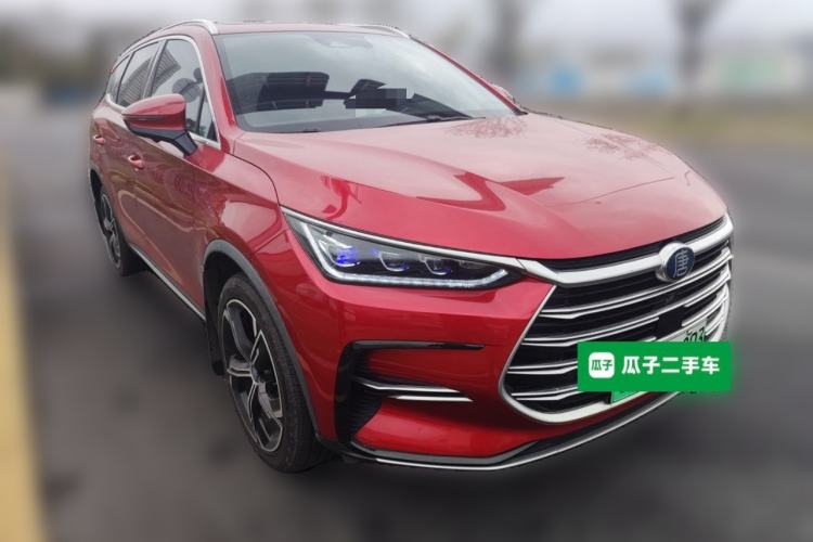 Used BYD Tang New Energy 2021 DM-i 112KM Prestige Model Front Right 45 Deg