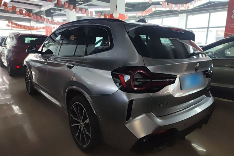 Used BMW X3 2022 xDrive30i Luxury Model M Night Sky Package Rear Left 45 Deg