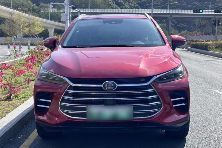 Used BYD Tang New Energy 2018 DM 2.0T All-Wheel Drive Smart Connectivity Luxury Model 7 Seats China V Emission Standard