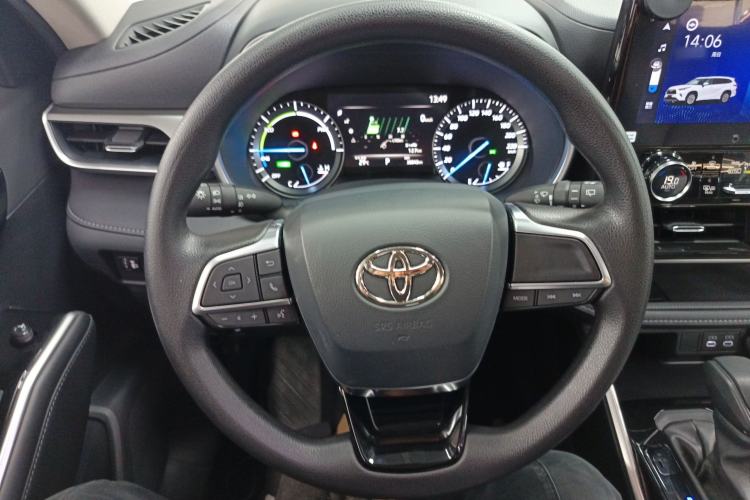 Used Toyota Highlander 2023 2.5L Smart Electric Hybrid Dual-Drive Elite Version 7 Seats Steering Wheel