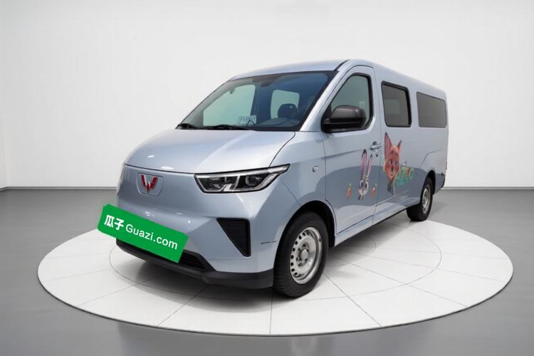 Used Wuling Yangguang 2024 300KM Comfort Version Passenger Van 75kW Guazi used car, China used car export, Used car for sale, Used cars, Cheapest cars for sale