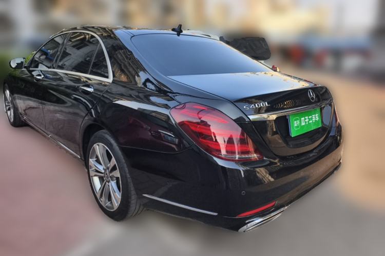 Used Mercedes-Benz S-Class 2014 S 400 L HYBRID Rear Left 45 Deg