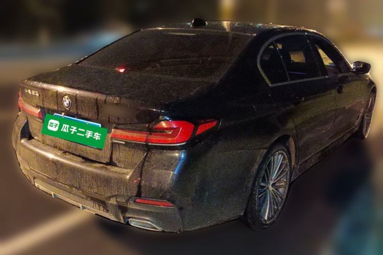 Used BMW 5 Series 2023 530Li Leading Model M Sport Package Rear Right 45 Deg