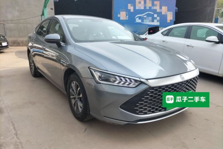 Used BYD Qin PLUS 2023 Champion Edition DM-i 55KM Leading Model Front Right 45 Deg