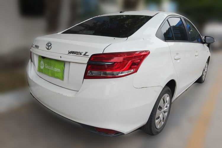 Used Toyota YARiS L Zhi Xiang 2017 1.5E CVT Dynamic Edition Rear Right 45 Deg