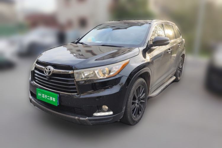 Used Toyota Highlander 2017 2.0T Four-Wheel Drive Black Edition Limited Model