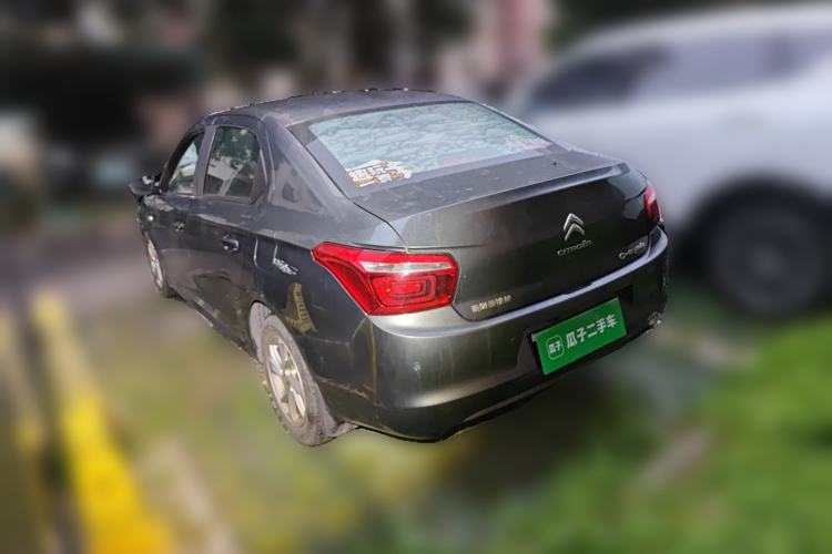 Used Citroen Elysee 2017 1.6L Automatic Fashion Model Rear Left 45 Deg