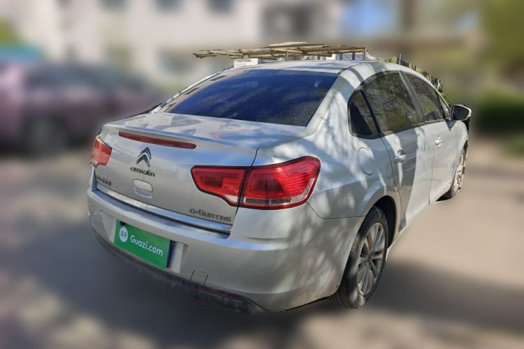 Used Citroen C-Quatre 2013 Sedan 1.6L Manual - Prestige Model Rear Right 45 Deg