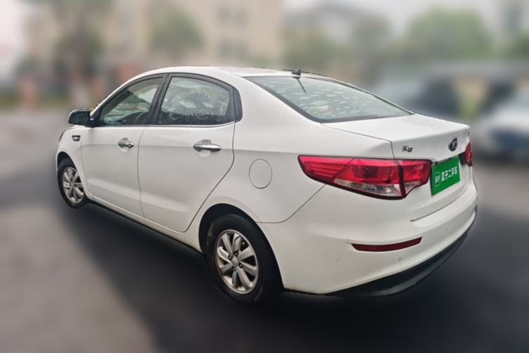 Used Kia K2 2015 Sedan 1.4L MT GLS Rear Left 45 Deg