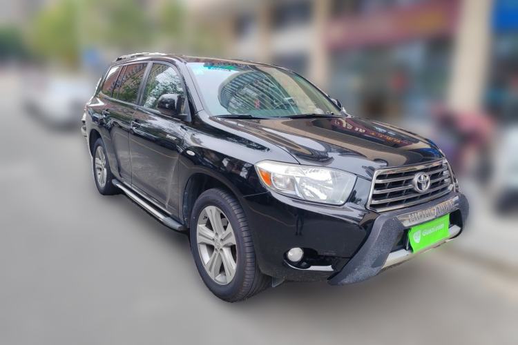 Used Toyota Highlander 2009 2.7L Two-Wheel Drive 7-Seater Luxury Edition Front Right 45 Deg