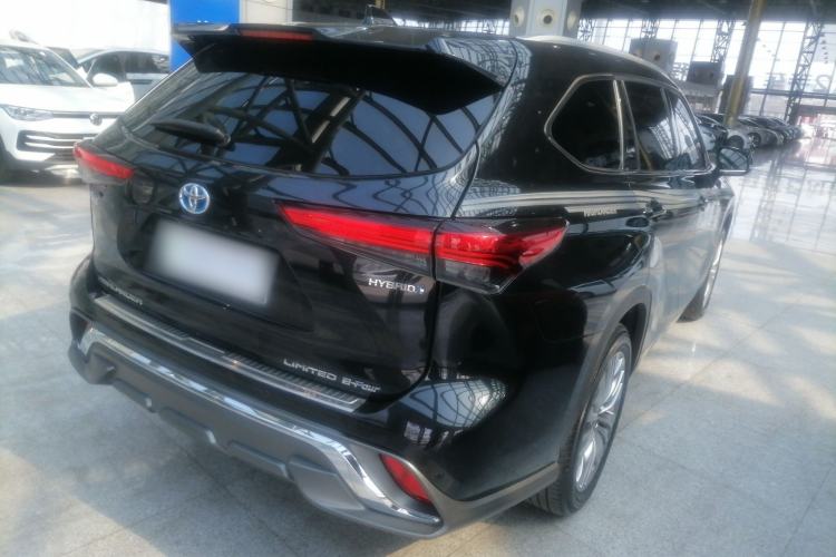 Used Toyota Highlander 2022 Dual-Engine 2.5L Four-Wheel Drive Supreme Edition 7-Seater Rear Right 45 Deg