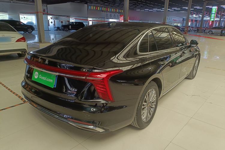 Used Hongqi H5 2024 1.5T DCT Smart Connect Flagship Edition Rear Right 45 Deg