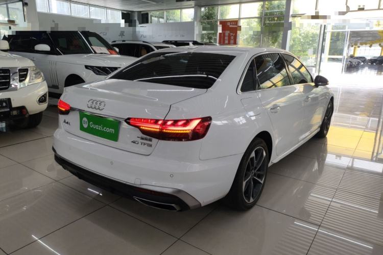 Used Audi A4L 2022 40 TFSI Fashion Dynamic Model Rear Right 45 Deg