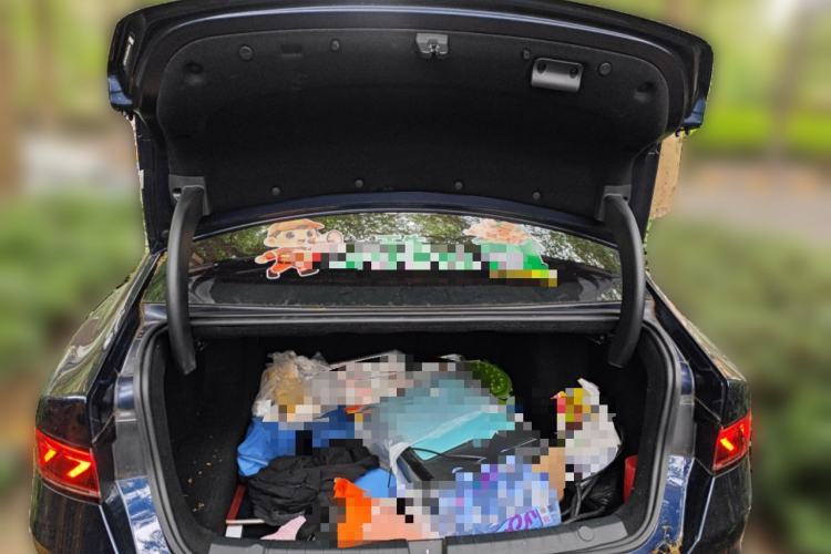 Used BYD Qin PLUS 2023 Champion Edition DM-i 55KM Leading Model Trunk