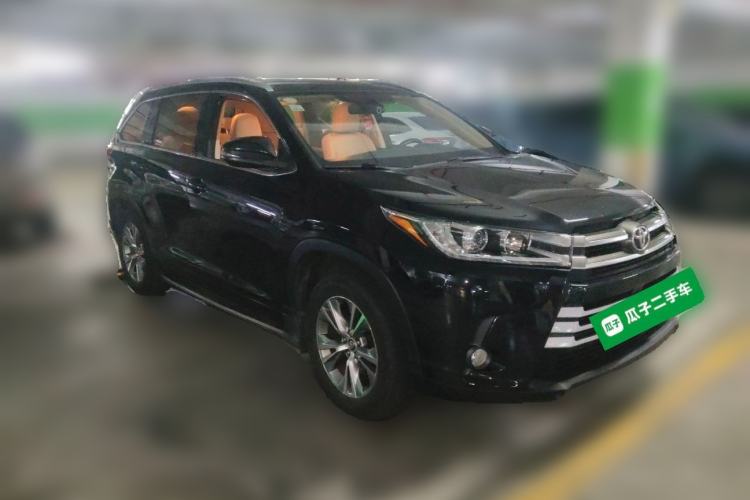 Used Toyota Highlander 2018 2.0T Two-Wheel Drive Elite Edition 5 Seats Emission Standard China V Front Right 45 Deg