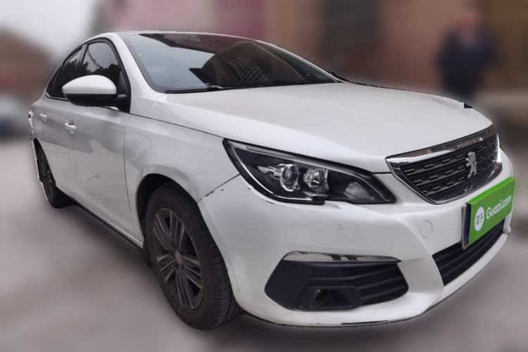 Used Peugeot 308 2018 1.6L Automatic Luxury Edition Front Right 45 Deg