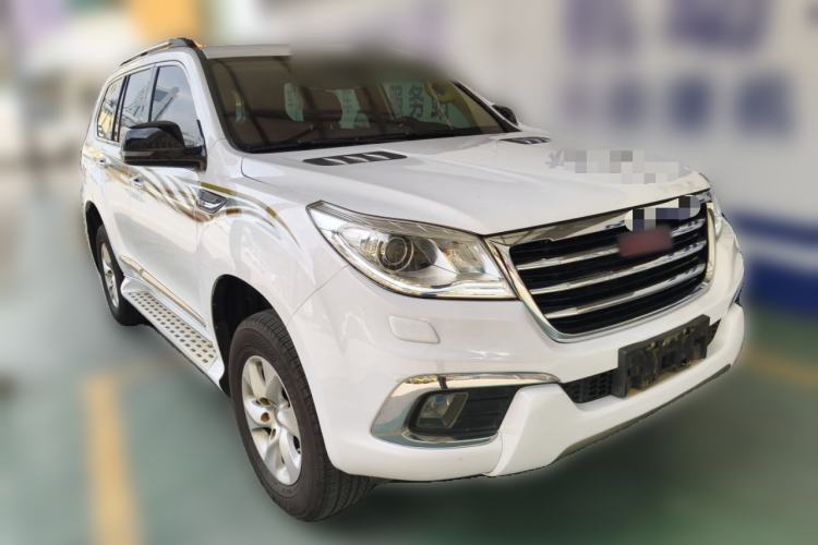 Used Haval H9 2015 2.0T Four-Wheel Drive Luxury 7-Seater Front Right 45 Deg