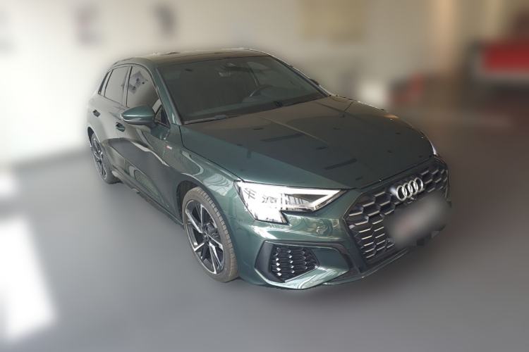 Used Audi A3 2024 Sportback 35 TFSI Fashionable Sports Model Front Right 45 Deg