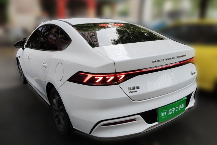 Used BYD Qin PLUS 2024 HONOR Edition DM-i 55KM Leading Model Rear Left 45 Deg