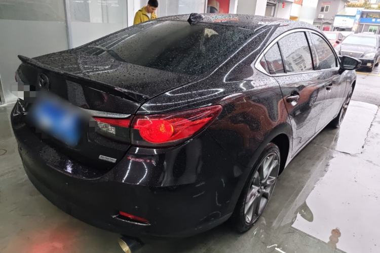 Used Mazda Atenza 2014 2.5L Sky Blue Supreme Edition Rear Right 45 Deg