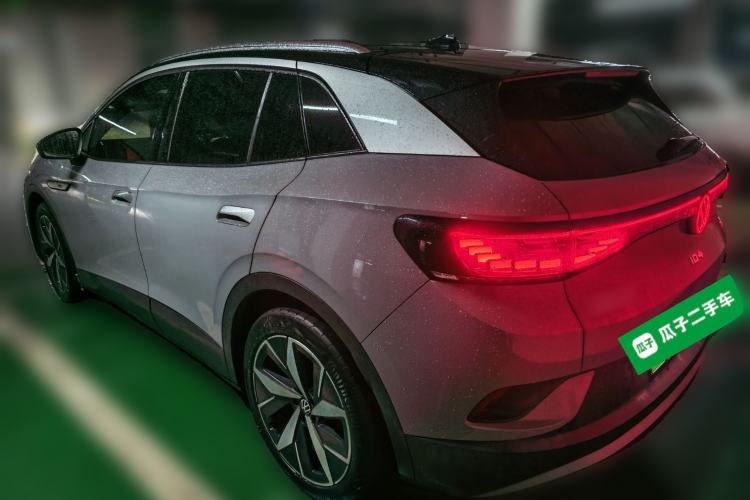 Used Volkswagen ID.4 CROZZ 2021 Long-Range PRO Two-Wheel Drive Version Rear Left 45 Deg