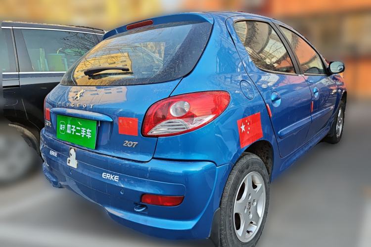 Used Peugeot 207 2011 Hatchback 1.4L Manual Yule Edition Rear Right 45 Deg