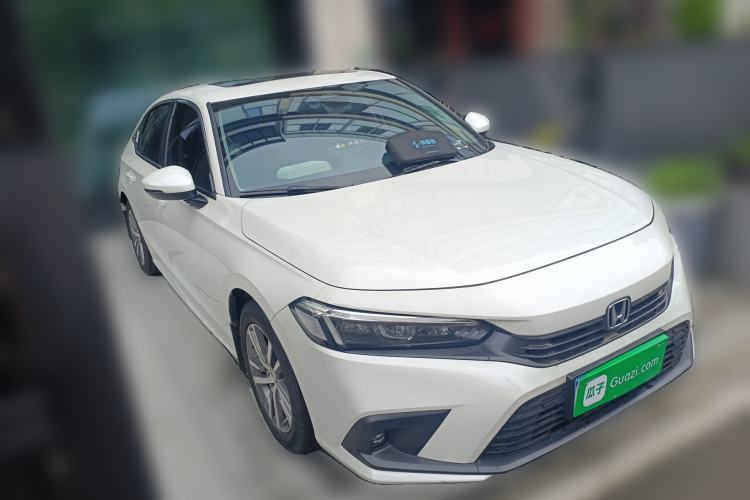 Used Honda Civic 2022 240TURBO CVT Dynamic Edition Front Right 45 Deg