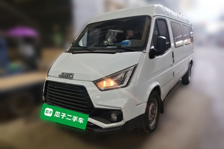 Used JMC Transit 2019 2.8T Commercial Version Long Wheelbase Mid-Roof 6-Seater Rear Single Tire China VI Emission Standard – JX493