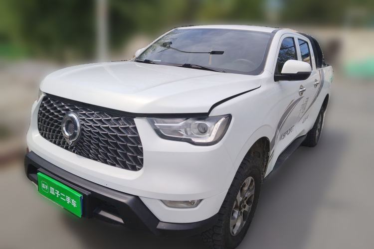 Used Great Wall Poer 2021 2.0T Commercial Version Automatic Diesel 4x4 Elite Long-Box GW4D20M