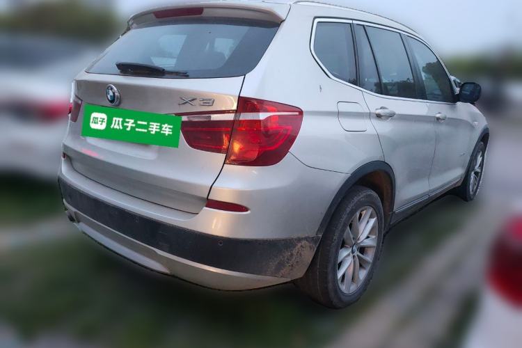 Used BMW X3 2013 xDrive20i Luxury Edition Rear Right 45 Deg