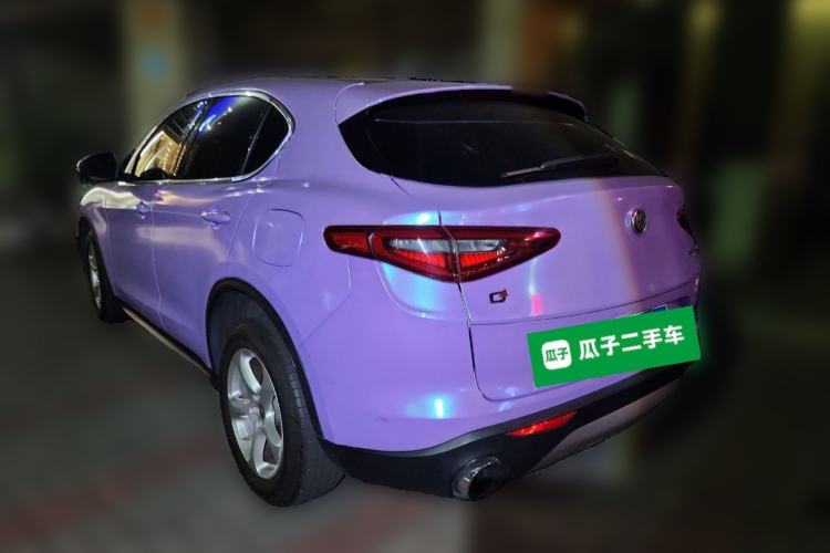 Used Alfa Romeo Stelvio 2017 2.0T 200HP Elite Edition Rear Left 45 Deg