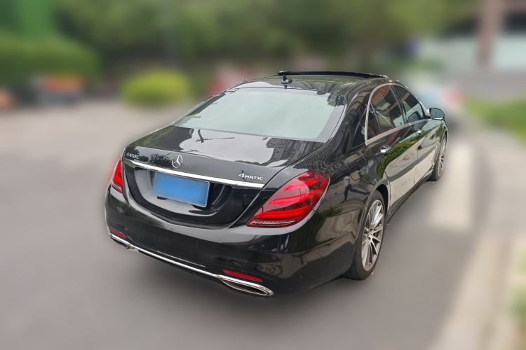 Used Mercedes-Benz S-Class 2018 S 450 L 4MATIC Rear Right 45 Deg