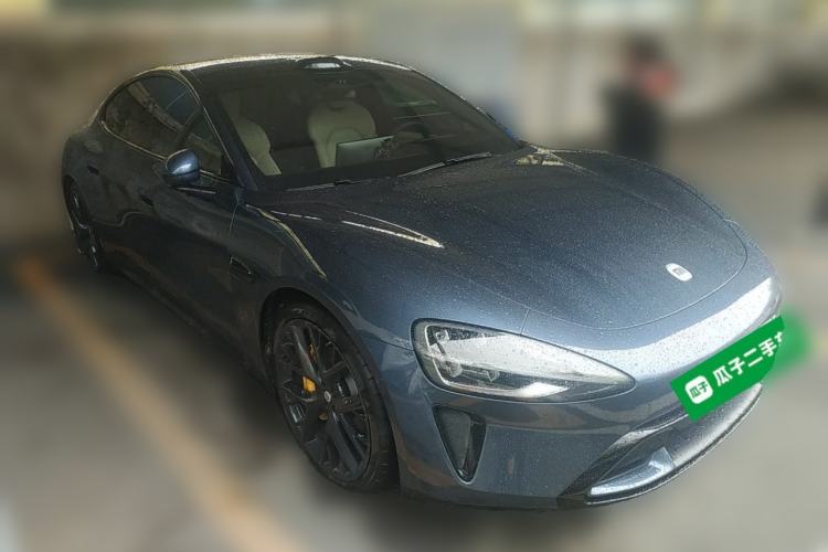 Used Xiaomi Auto SU7 2024 Four-Wheel Drive Ultra-Long Range Advanced Intelligent Driving Max Edition Front Right 45 Deg