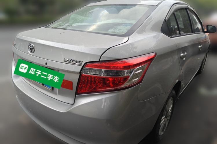 Used Toyota Vios 2016 1.5L Automatic ZhiZhen Xingyao Edition Rear Right 45 Deg