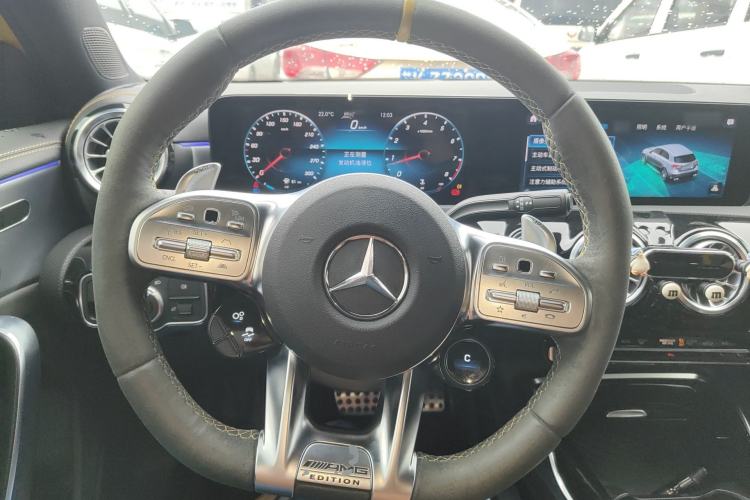 Used Mercedes-Benz A AMG 2020 Facelifted AMG A 45 S 4MATIC+ Steering Wheel