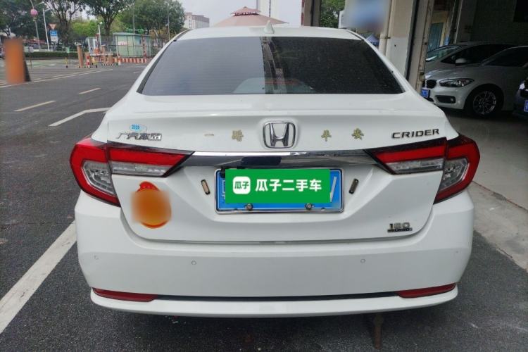 Used Honda Crider 2019 180 Turbo CVT Luxury Edition China VI Emission Standard
